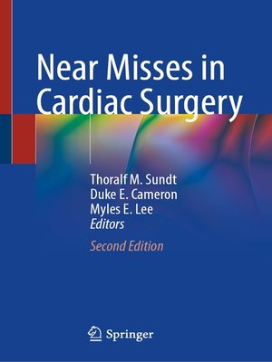 cover image of Near Misses in Cardiac Surgery
